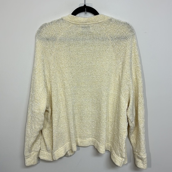 Urban Outfitters Light Yellow Open Cardigan Small - Picture 3 of 6